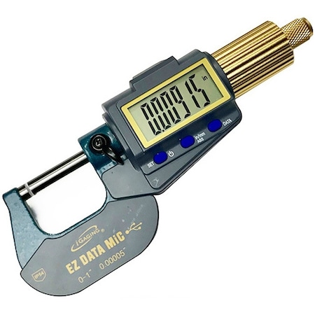 Igaging X-Large Display Electronic Bluetooth Capable Micrometer 0-1"/0-25mm Range, 35-054-U01 35-054-U01